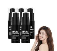 Waterproof Hair Concealer Cream for Men and Women - Instant Bald Spot Coverage and Root Touch Up, Sweatproof Scalp Concealer for Thinning Hair, Grey Coverage & Fuller Hair Look, 50g (5 Bottle)