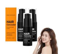 Waterproof Hair Concealer Cream for Men and Women - Instant Bald Spot Coverage and Root Touch Up, Sweatproof Scalp Concealer for Thinning Hair, Grey Coverage & Fuller Hair Look, 50g (3 Bottle)