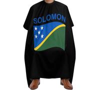 Waterproof Hairdressing Cape, Flag of Solomon, Hairdressers Gown Unisex Hair Colouring Cape for Salons Hairdresser Haircut