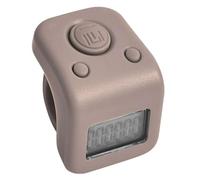 Waterproof Handheld Tally Counter 6 Digits Number Count Clickers Counter, Hand Digital Counters Clickers Pitches Counter, Lap Counter for Swimming, Magnetic Charging (Grey)