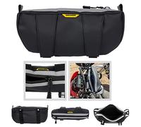 Waterproof Handlebar Storage Bag for Motorcycles, eBIkes, Dirt Bikes, Dual Sport, Adventure, Enduro, Super Moto, ATV, Snowmobile, Jet Ski, MTB, Electric Bicycle, Sur Ron,Talaria, Giant, Loop Ties