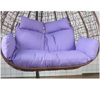 Waterproof Hanging Chair Cushion Replacement - Comfortable Swing Cushions for Outdoor Garden Double Seat Egg Chair - Ideal for Patio Relaxation