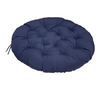 Waterproof Hanging Cushion For Rocking Chairs, Round Outdoor Cushion, Perfect For Garden, Patio & Balcony, Ideal For Round Seats & Hammocks(Navy blue,100x100cm)