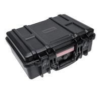 Waterproof Hard Compact Camera Case Portable Carry Lock Storage Box Protective Storage Carrying Case inc P&P Foam | 46.2 x 35.6 x 17.5 cm (20.14l) inc P&P Foam | 46.2 x 35.6 x 17.5 cm (20.14l), Black