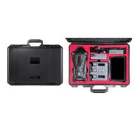 Waterproof Hard Protective Case for DJI Mavic 4 Pro,Storage Bag for RC Pro 2 Remote Control,Support Batteries and Propellers,Portable Carrying Shockproof Drone Protecion Case (Black)