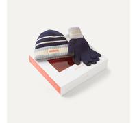 Waterproof Hat with Knitted Glove - Navy / S/M