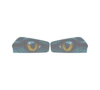 Waterproof Head Light Protective Decals Headlight Stickers For DS525X DSX525 525DSX 525 DSX 2024(NATURAL)