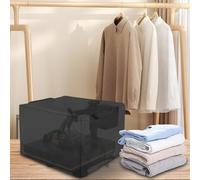 Waterproof Heat Press Machine Cover 57x45x42cm, 210D Oxford Cloth Dust Cover for Hot Press, Adjustable Drawstring Bottom with Carry Handle, Black(Black)