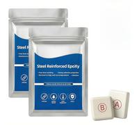 Waterproof Heat-Resistant Epoxy Putty Repair,100g Quick-Repair AB (100g) | High-Strength Two-Component Epoxy Putty,Heat Resistant Cures in 24 Hours for Metal Wood Ceramic PVC Concrete,Glasses