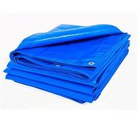 Waterproof Heavy Duty 130GSM Multifunctional Quality Cover Tarp With Eyelets KAV Blue One Size
