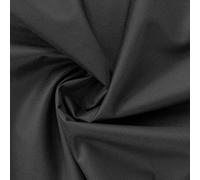 Waterproof Heavy Duty 600 Denier Polyester Canvas Fabric 2 METRE (Black)