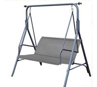 Waterproof Heavy Duty 600D Oxford Cloth Swing Seat Cover Designed For Outdoor Use, Offering Protection From Weather Elements And A Secure Fit To Prevent Wind Shifting(144 * 45 * 55cm gray)