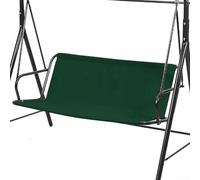 Waterproof Heavy Duty 600D Oxford Cloth Swing Seat Cover Designed For Outdoor Use, Offering Protection From Weather Elements And A Secure Fit To Prevent Wind Shifting(144 * 45 * 55cm dark green)