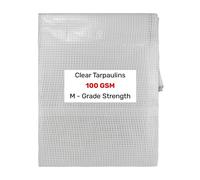 Tarpaulin Heavy Duty Waterproof Camping Cover Tarp Ground Sheet - Multiple Sizes