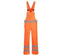 Waterproof Hi-Vis Bib and Brace Unlined RIS 3279 Portwest S388
