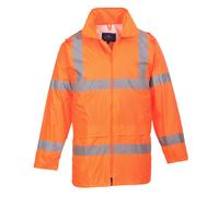 Lightweight Foul Weather Hi Vis Class 3 Budget Rain Jacket Portwest H440