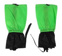Waterproof Hiking Gaiters for Men & Women - Breathable Nylon Snow Boot Covers with Adjustable Straps for Climbing Trekking Camping Hunting - 18 Inch High Leg Protection(green)