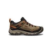 KEEN Men's Targhee 4 Waterproof Hiking Shoes, Sea Turtle/Roasted Pecan, 11