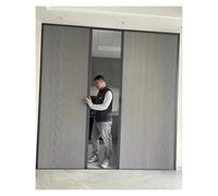 Waterproof Honeycomb Concertina Folding DoorsGrey 220240cm Tall No Drill SpaceSaving Room Divider for Bathroom Closet BalconyDouble/Single Sliding Door