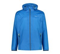 CMP - Man Jacket Rain Fix Hood, Cyano, XXL