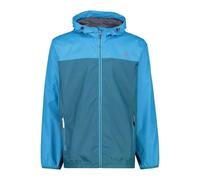 CMP - Man Jacket Rain Fix Hood, Deep Lake, 50