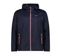 CMP Fix Hood Rain Jacket Navy Blue - S