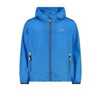 CMP - Kid Jacket Rain Fix Hood, Cyano, 140