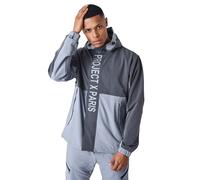 Waterproof hooded jacket Project X Paris Colorblock Gris S