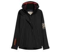 Waterproof hooded jacket Superdry Yachter Noir S
