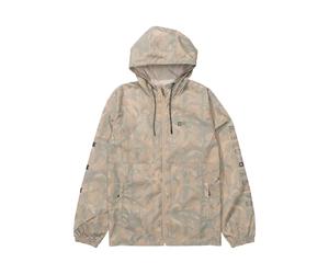 Waterproof hooded jacket with pattern Salty Crew Beige M