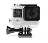 Waterproof Housing Case for GoPro Hero 4 3 Plus, Protective Underwater Dive Shell with Bracket for Go Pro Hero4 3+ Action Camera Accessories Kit