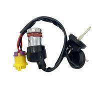 Waterproof Ignition Key Switch 12V Compatible With Automotive Motorcycle Parts Linhai Goon Muddy Bighorn 260 300 400 ATV LH260