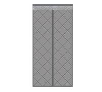 Waterproof Ilated PU Door ain Thick Cotton Soundproof & DraftBlocking Magnetic Seal for Cold Protect Ideal for Classroom Patio & Attic (B 80x200cm)
