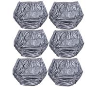 Waterproof Incontinence Pants,Adult Leakproof Underwear,Incontinence Pull-On Plastic Pants,Covers Anti-Side Leakage Physiological,Nappy Cover,Paralysis Care Pants,Safety Pants,Unisex G,M