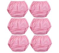 Waterproof Incontinence Pants,Adult Leakproof Underwear,Incontinence Pull-On Plastic Pants,Covers Anti-Side Leakage Physiological,Nappy Cover,Paralysis Care Pants,Safety Pants,Unisex F,S
