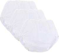 Waterproof Incontinence Pants,Adult Leakproof Underwear,Incontinence Pull-On Plastic Pants,Covers Anti-Side Leakage Physiological,Nappy Cover,Paralysis Care Pants,Safety Pants,Unisex E,L