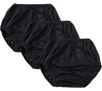 Waterproof Incontinence Pants,Adult Leakproof Underwear,Incontinence Pull-On Plastic Pants,Covers Anti-Side Leakage Physiological,Nappy Cover,Paralysis Care Pants,Safety Pants,Unisex C,L