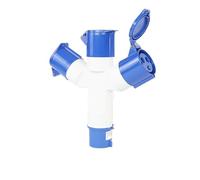 Waterproof Industrial Aviation Plug and Socket one in Three Out 3/4/5 core 16A32A Non-Explosion-Proof Three-Phase Power(3 core 32A)