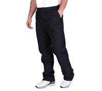 Waterproof Inner Drop Hem Golf Trousers Island Green Black 36R