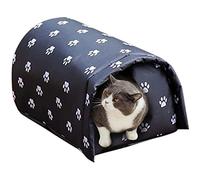 Waterproof Insulated Outdoor Cat Shelter for Winter - Foldable Warm Tent with Thick Cotton Padding for Stray Cats & Small Dogs - Ideal for Indoor/Outdoor Use in Gardens, Yards, or Patios