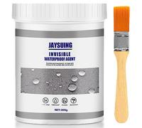 Waterproof Insulating Sealant, Transparent Waterproof Coating Agent, Bathroom Sealant Coating Tile Trapping Repair Wall Mending Agent for Home Roof Bathroom (300g, 1)