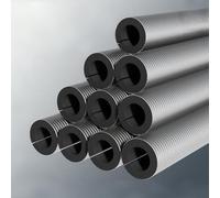 Waterproof Insulation Tube, Pre Slit Slf-Adhesive Aluminum Foil Foam Insulating Pipe wrap for Copper Pipes Spigot Sprinkler Irrigation Water Heater Tubing(ID48mmxT30mm)