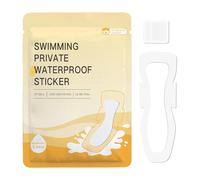 Waterproof Intimate Patches, Swimming Private Waterproof Stickers, Private Pads, Swimming Pads for Period Girls Women Swimwear Pool Beach Parties Water Activities Sports, Skin-Friendly Personal Care
