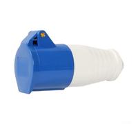 Waterproof IP44 Rated RV 3pin 32A Charging Head for 220V to 250V Power Supply, Outdoor Electrical Connector