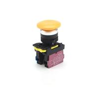Waterproof IP65 Switch Mushroom Button Self-Momentary/Latching Switch Mushroom Button Switch With Lamp IDGTTLDF(Self Latching)