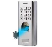 Waterproof IP66 Biometric Fingerprint Reader+Password Access Control System, Entry Door Lock, Multiple Fingerprint/PIN Access