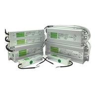 Waterproof IP67 LED Driver Ac dc 12V/24V 10W 15W 20W 25W 30W 36W 45W 50W 60W 80W 100W 120W 150W Power Supply(DC 12V,60W)