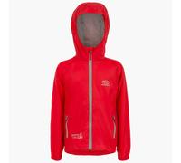 Waterproof jacket for children Highlander Stow & Go Rouge 11/12 ans