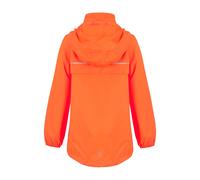 Mac in a Sac - Mini Origin II - Packable Waterproof Jacket for Boys & Girls - Lightweight and Breathable Raincoat that Packs into its own Bag - Neon Orange - 5-7 Years