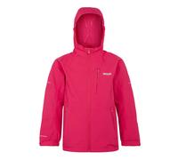 Regatta Calderdale III Hooded Waterproof Jacket in Pink | Size: 9-10 Years Regatta Pink 9-10 Years